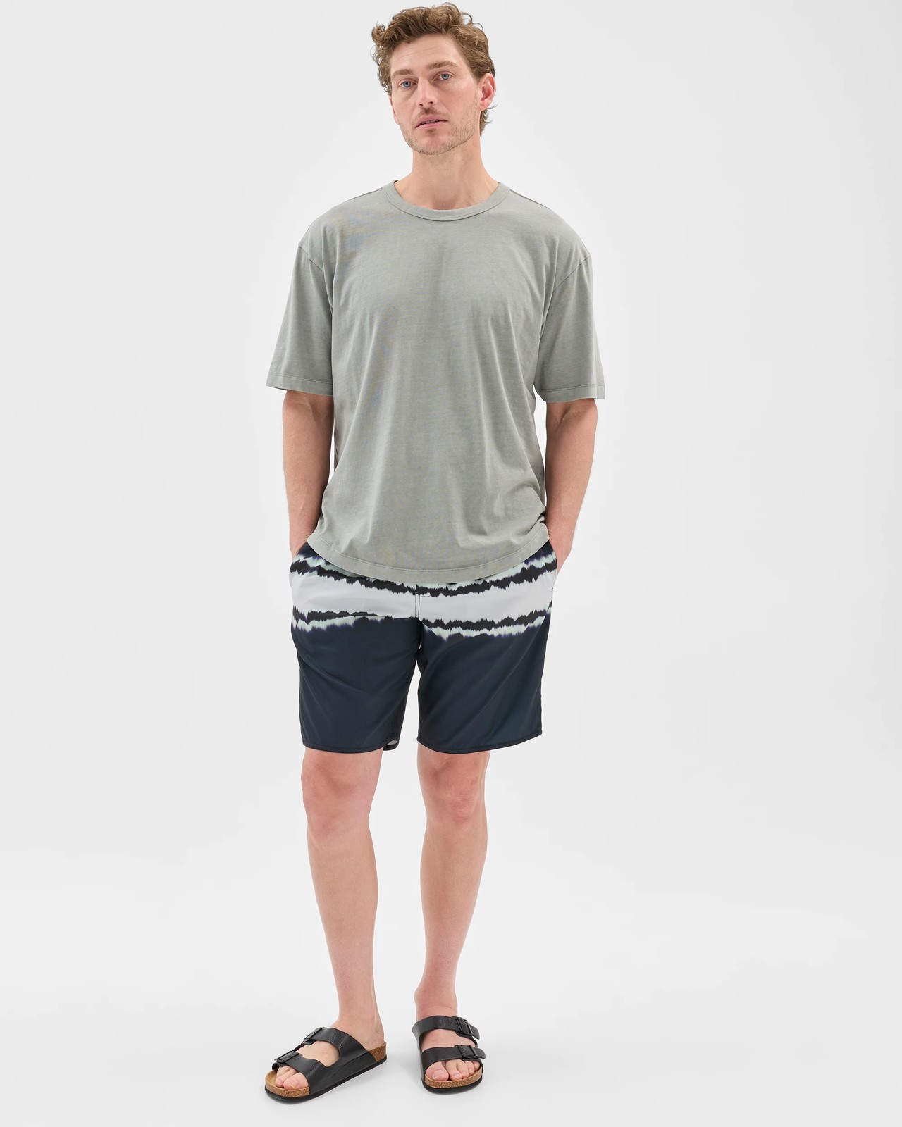 Australian Cotton T-Shirt  - Forest Fog 2 of 6