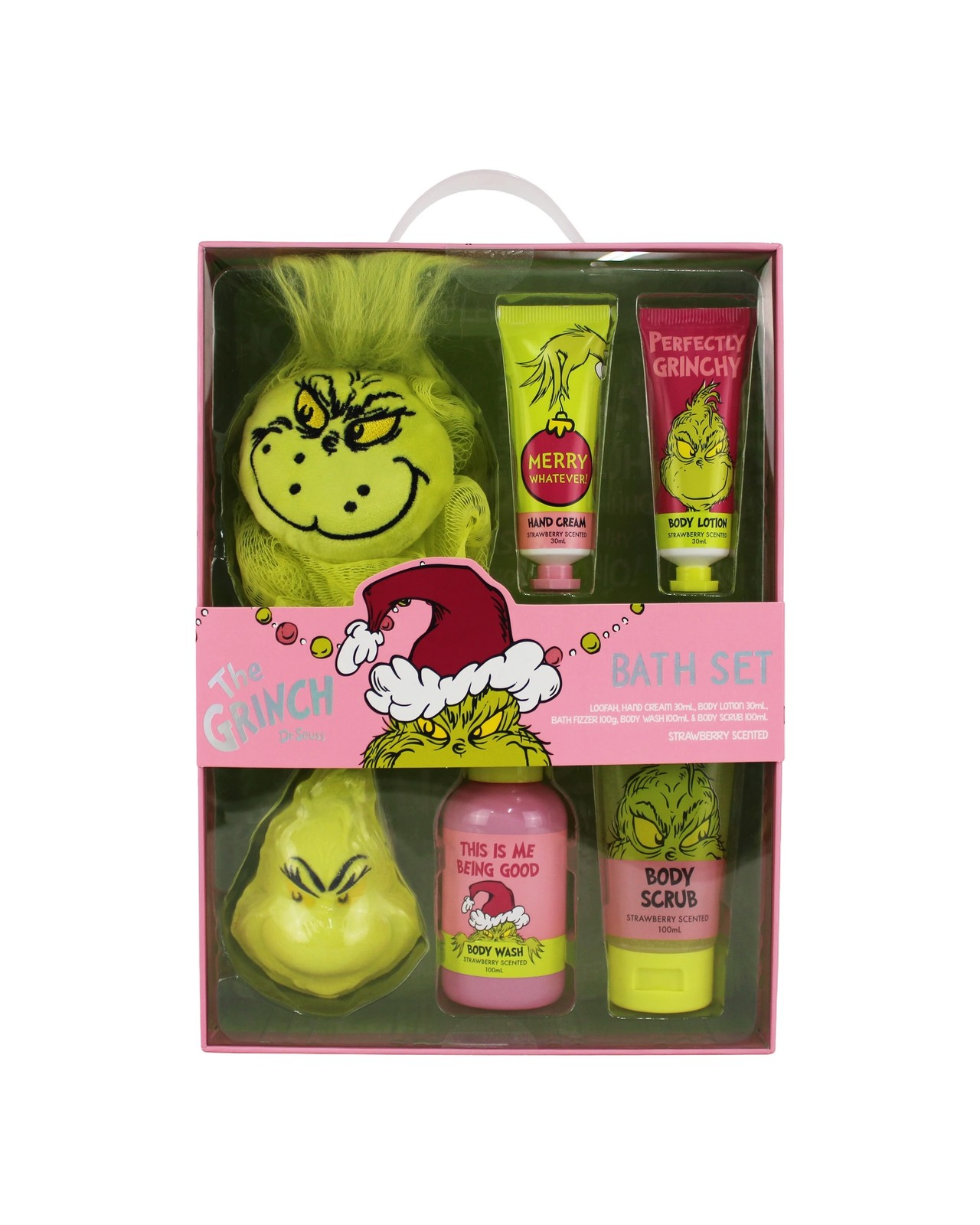 The Grinch 6 Pack Bath Set 2 of 3
