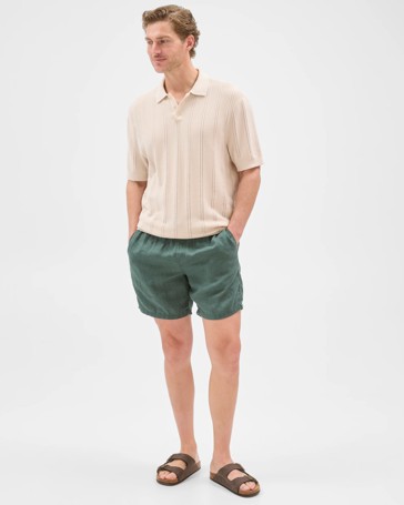 European Linen Shorts