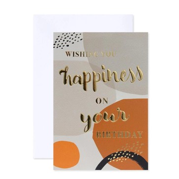 Connections from Hallmark Birthday Card - Wishing You Happiness on Your Birthday