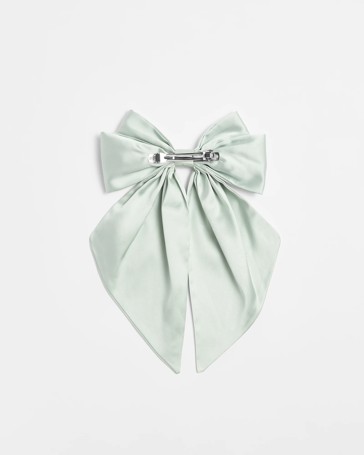 Large Satin Hair Bow