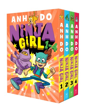 Ninja Girl 1-4 Box Set by Anh Do - Book