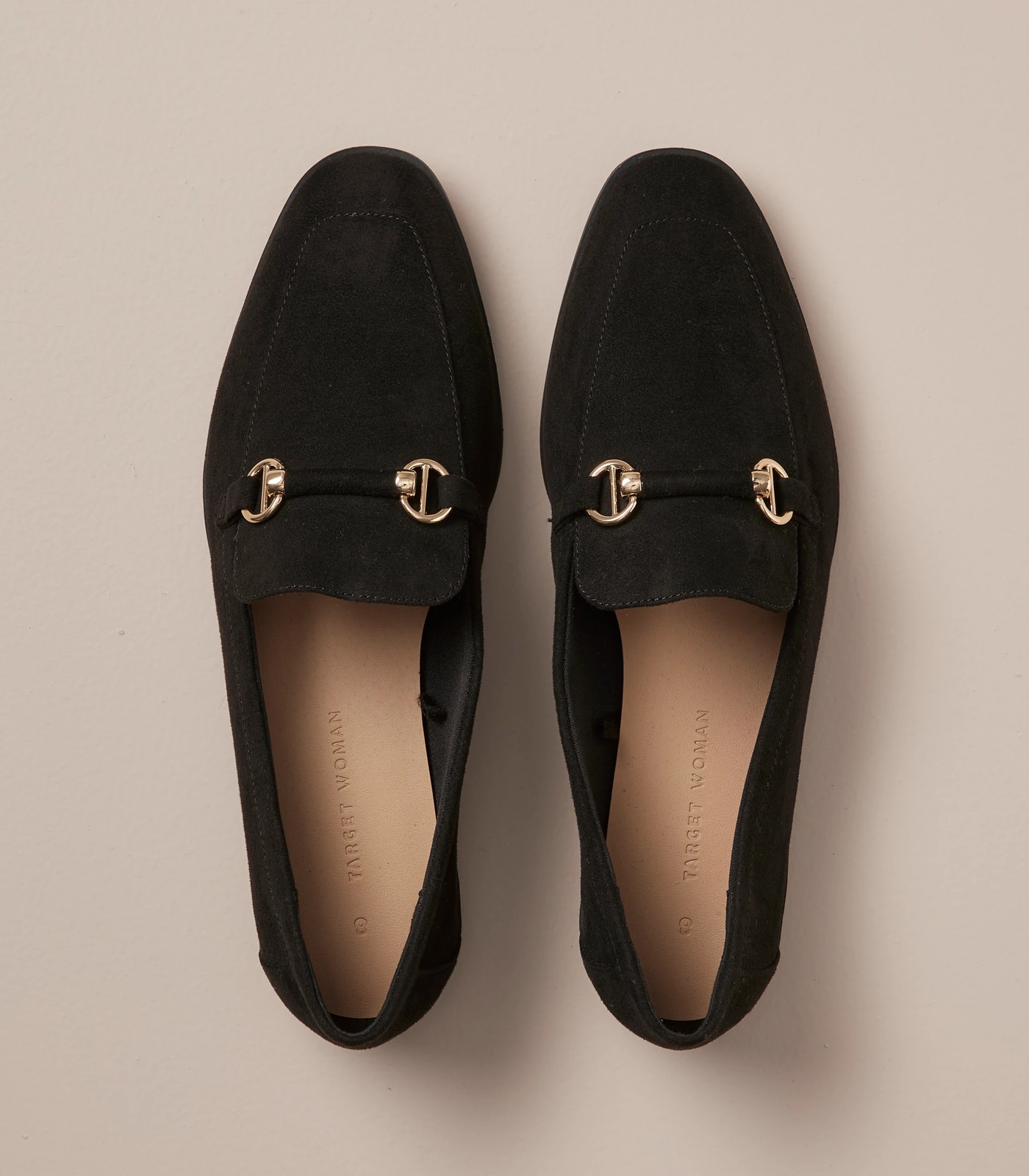 Target hot sale gold loafers