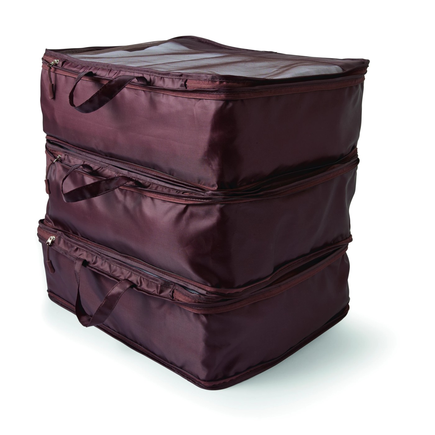 Anko 3 Piece Large Compression Packing Cube - Chocolate 3 of 6