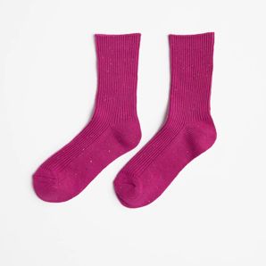 Australian Cotton Blend Marled Crew Socks thumbnail 2