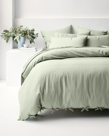 Laynie Linen/Cotton Quilt Cover Set