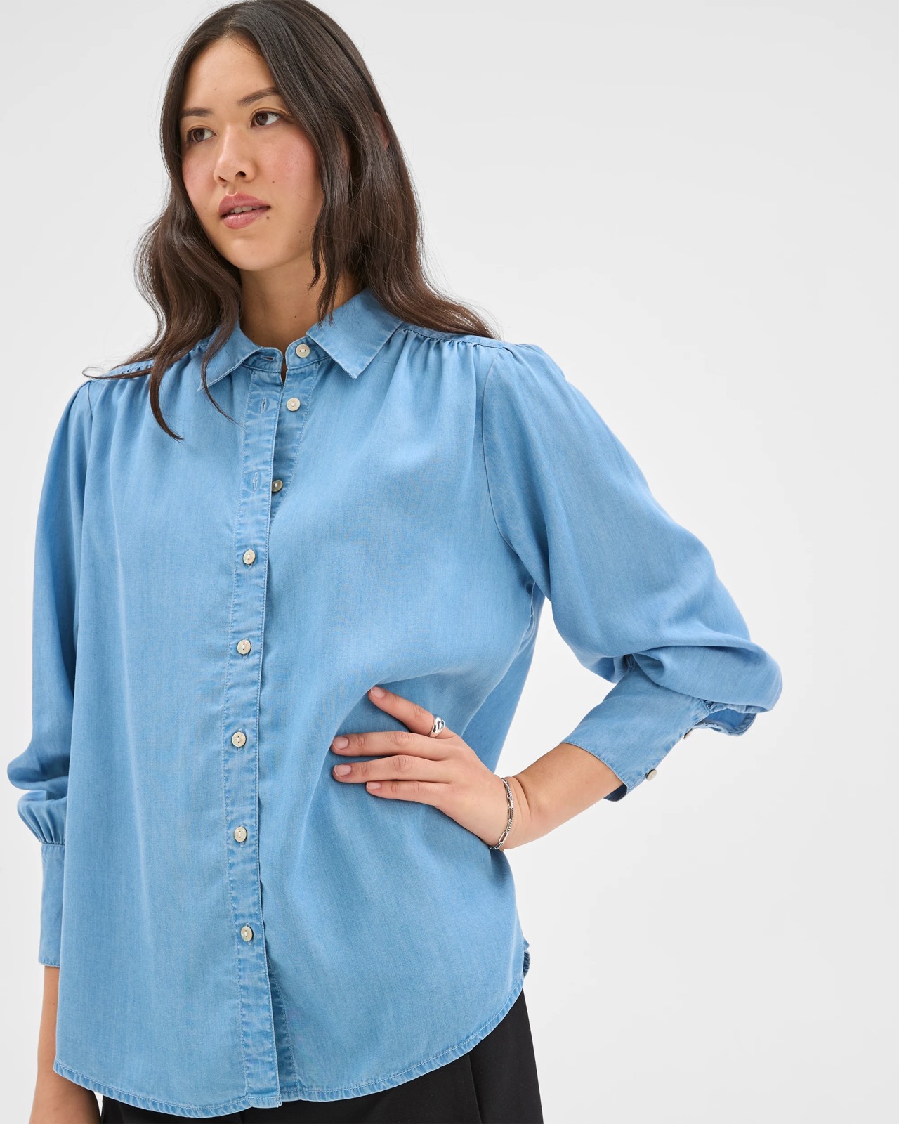 Soft Button Through Shirt 2 of 6