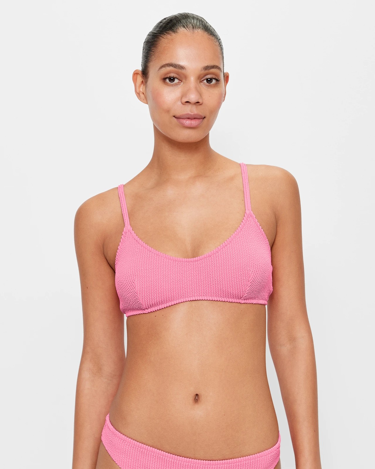 Pink bikini top target deals