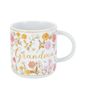 Anko Floral Grandma Mug
