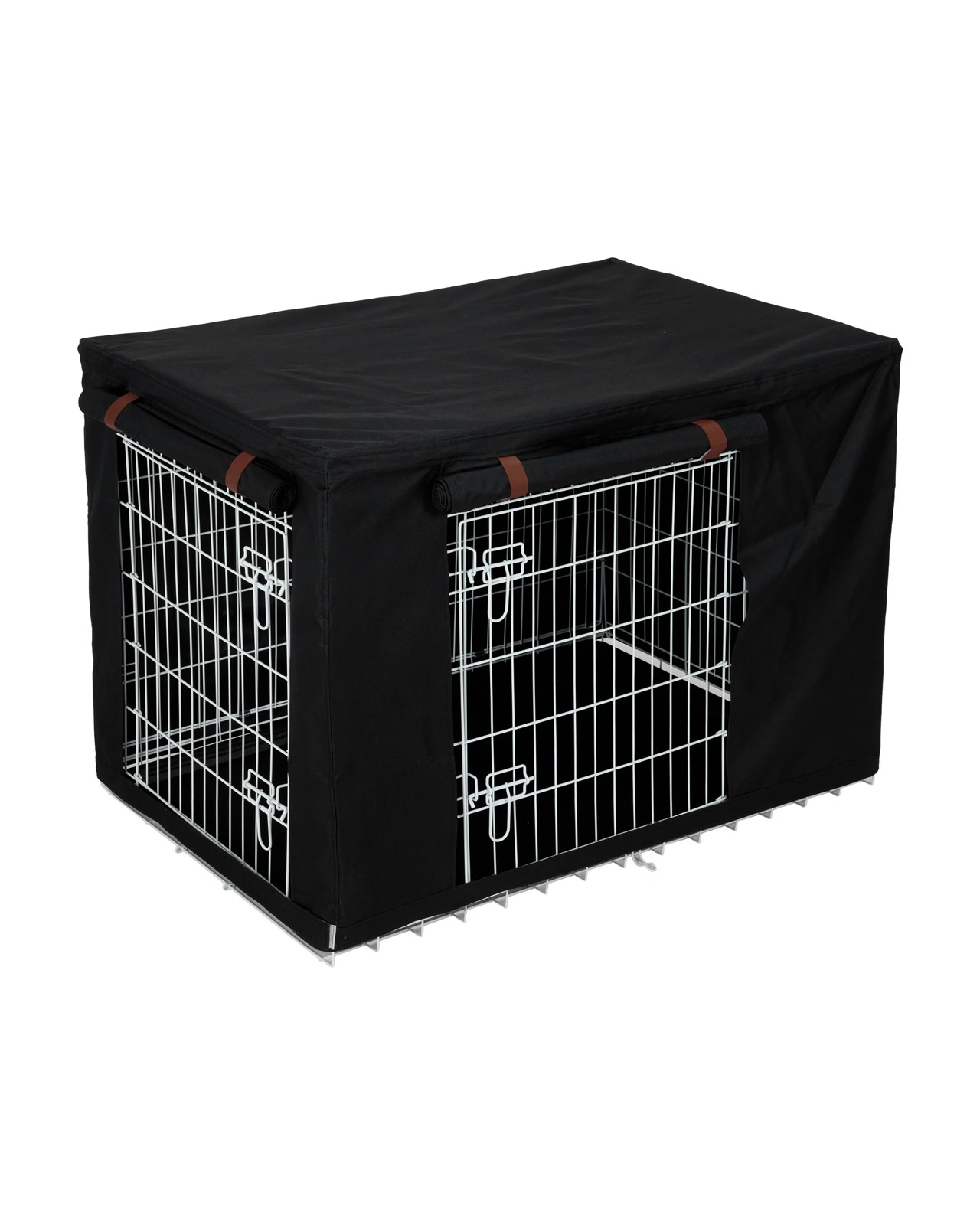 Anko Pet Crate Cover - Black, Extra Large 5 of 6