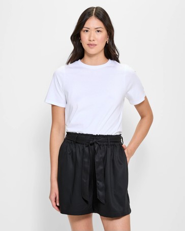 Elastic Waist Shorts