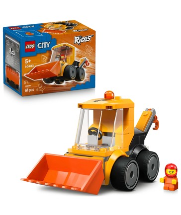 LEGO® City Rides – Construction Loader 60483