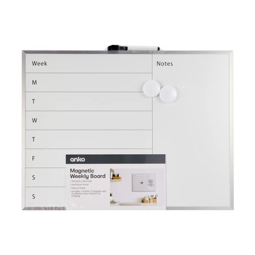 Magnetic Weekly Board - Anko