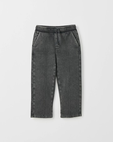 Australian Cotton Blend Wide Leg Washed Trackpants