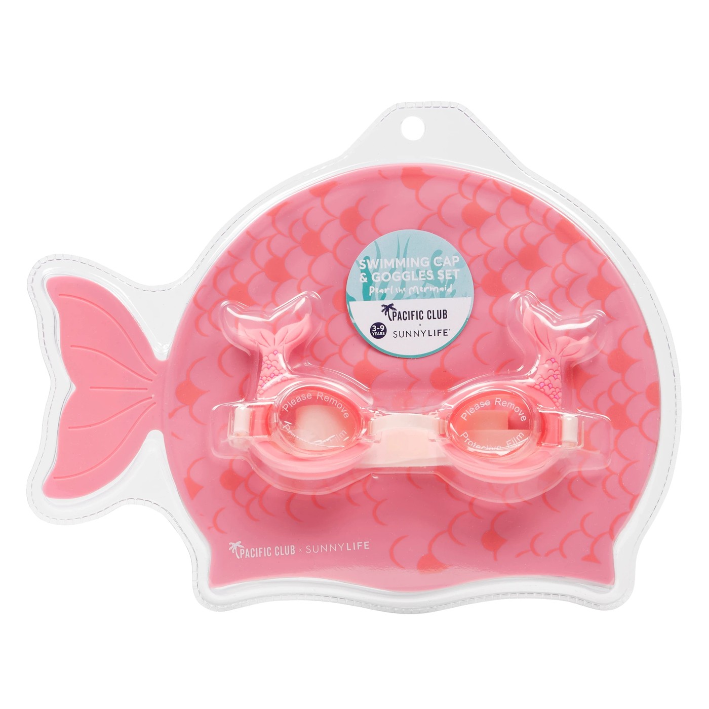 Swimming Hat & Goggle Set - Planet Mermaid