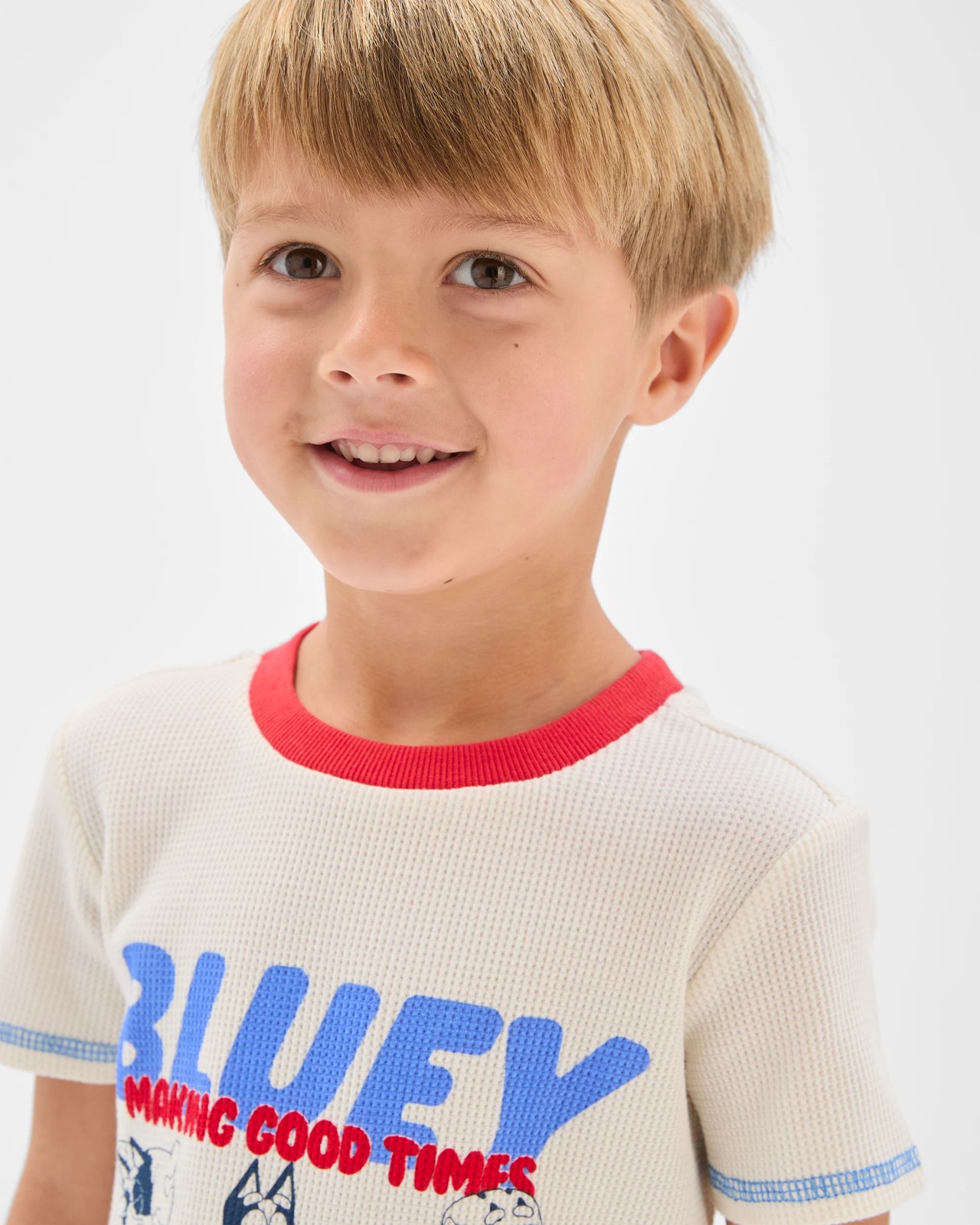 Bluey Australian Cotton Younger Boys Elevated Knit Pyjama Set 5 of 5