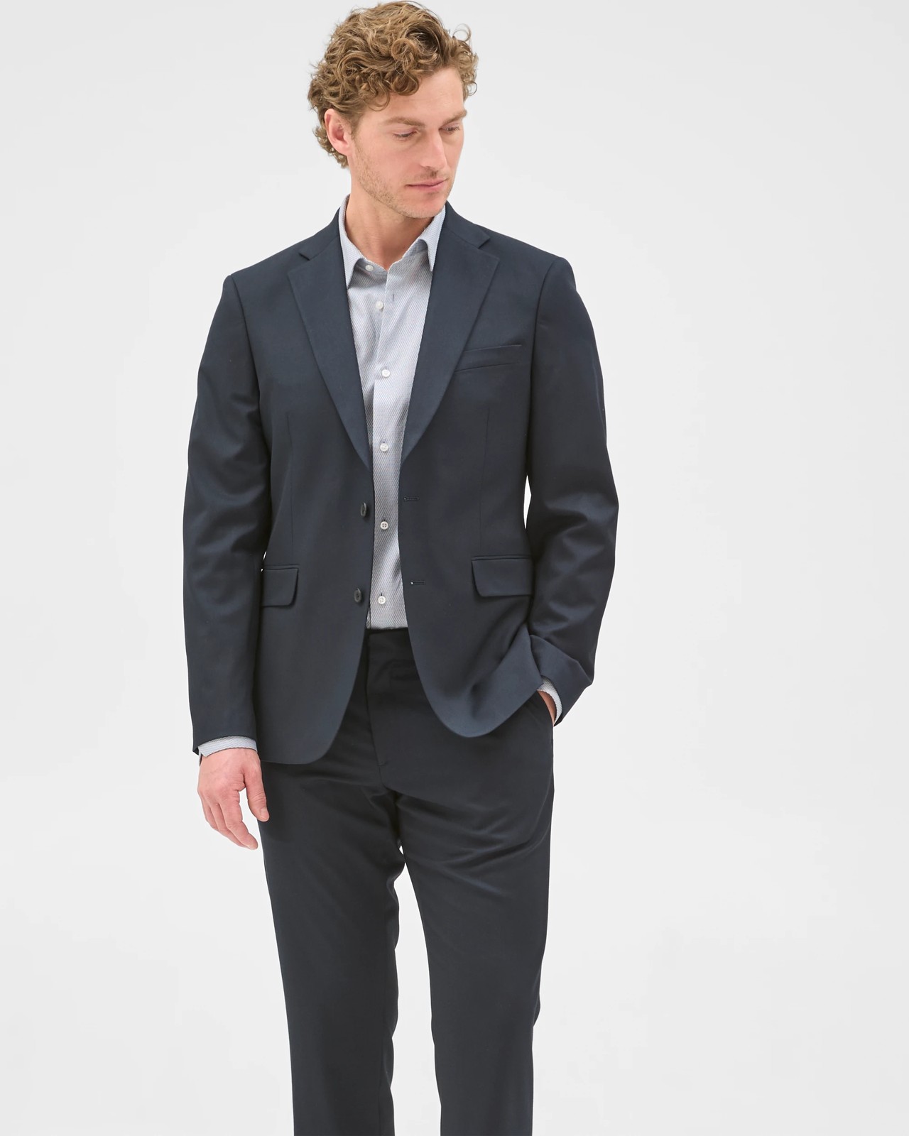 Preview Suit Trousers - Navy 3 of 6