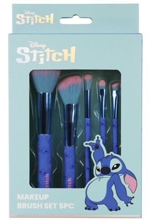 5 Piece Disney Stitch Makeup Brush Set