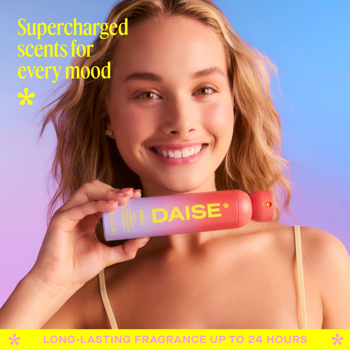 DAISE XOXO All Body Spray & Deodorant 120ml - Rose & Amber 5 of 6