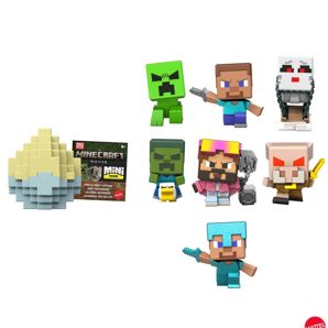 Mattel Minecraft Mini Mode Spawn Egg Figures - Assorted