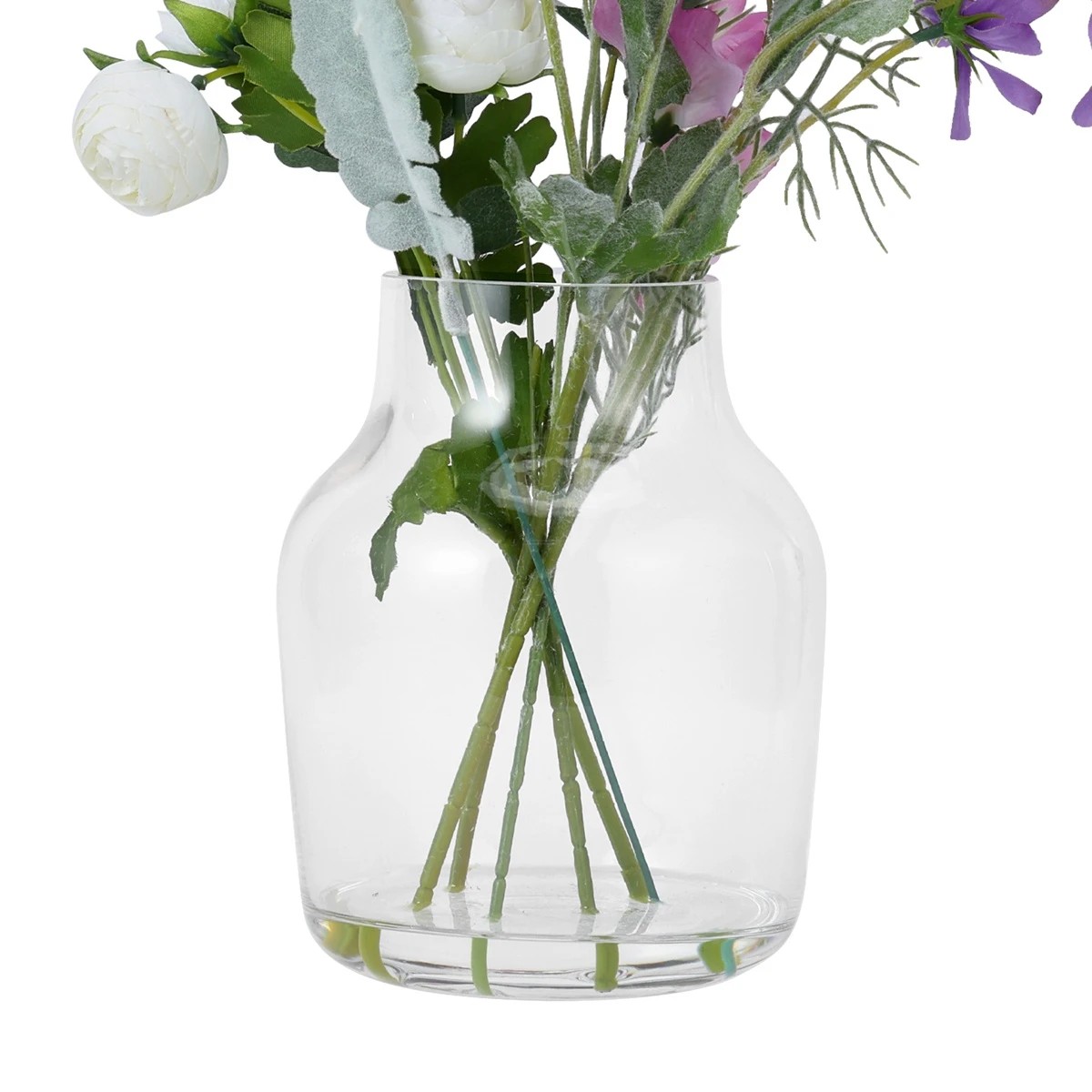 Artificial Mixed Flowers in Vase - Anko | Target Australia