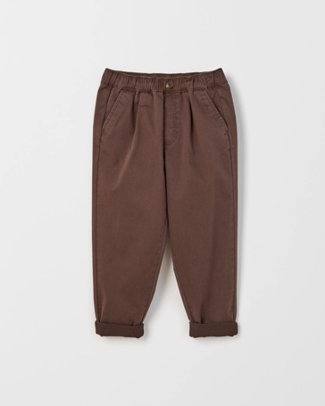 Australian Cotton Elastic Waist Chino Pants