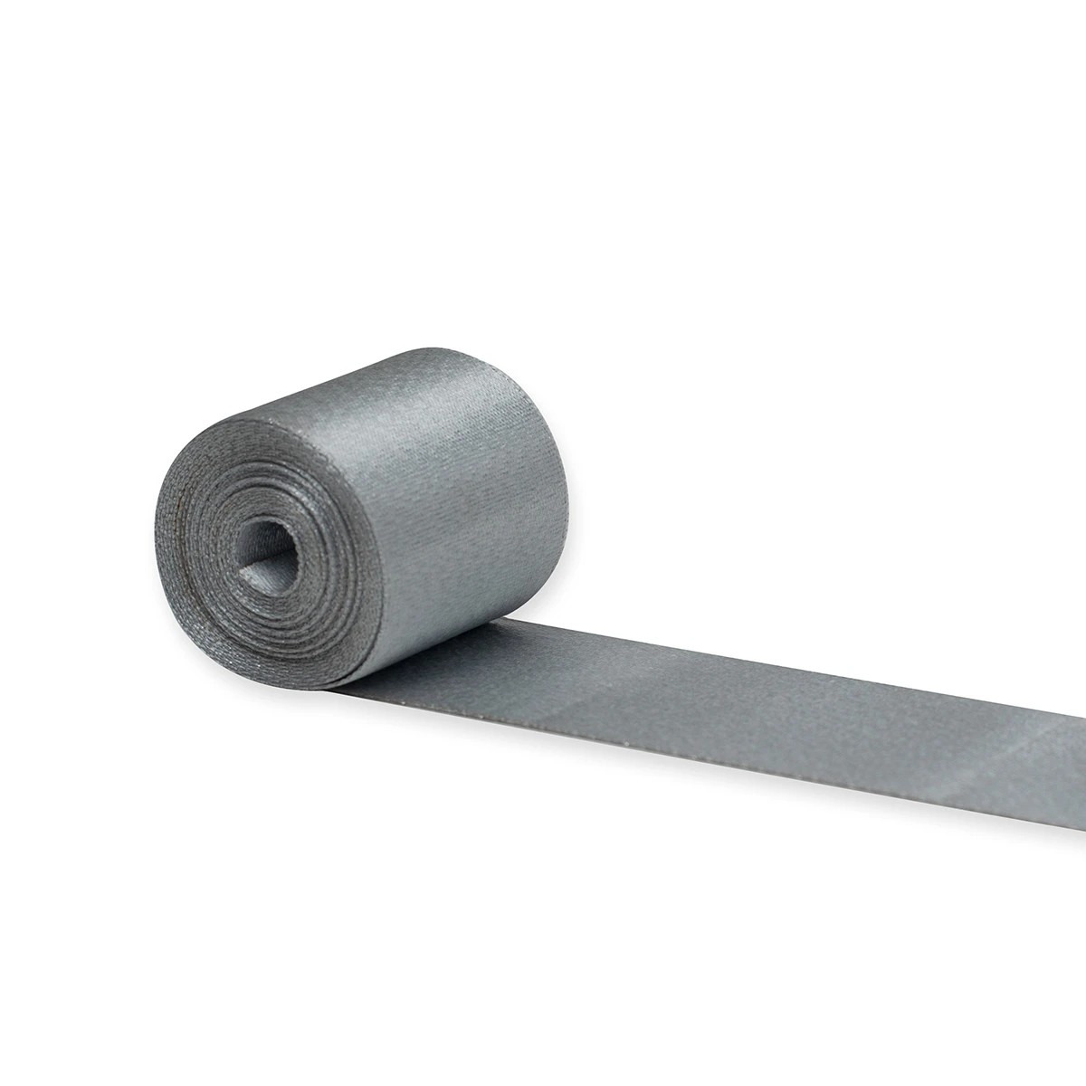 2m Hallmark Grosgrain Ribbon - Silver Look 2 of 3
