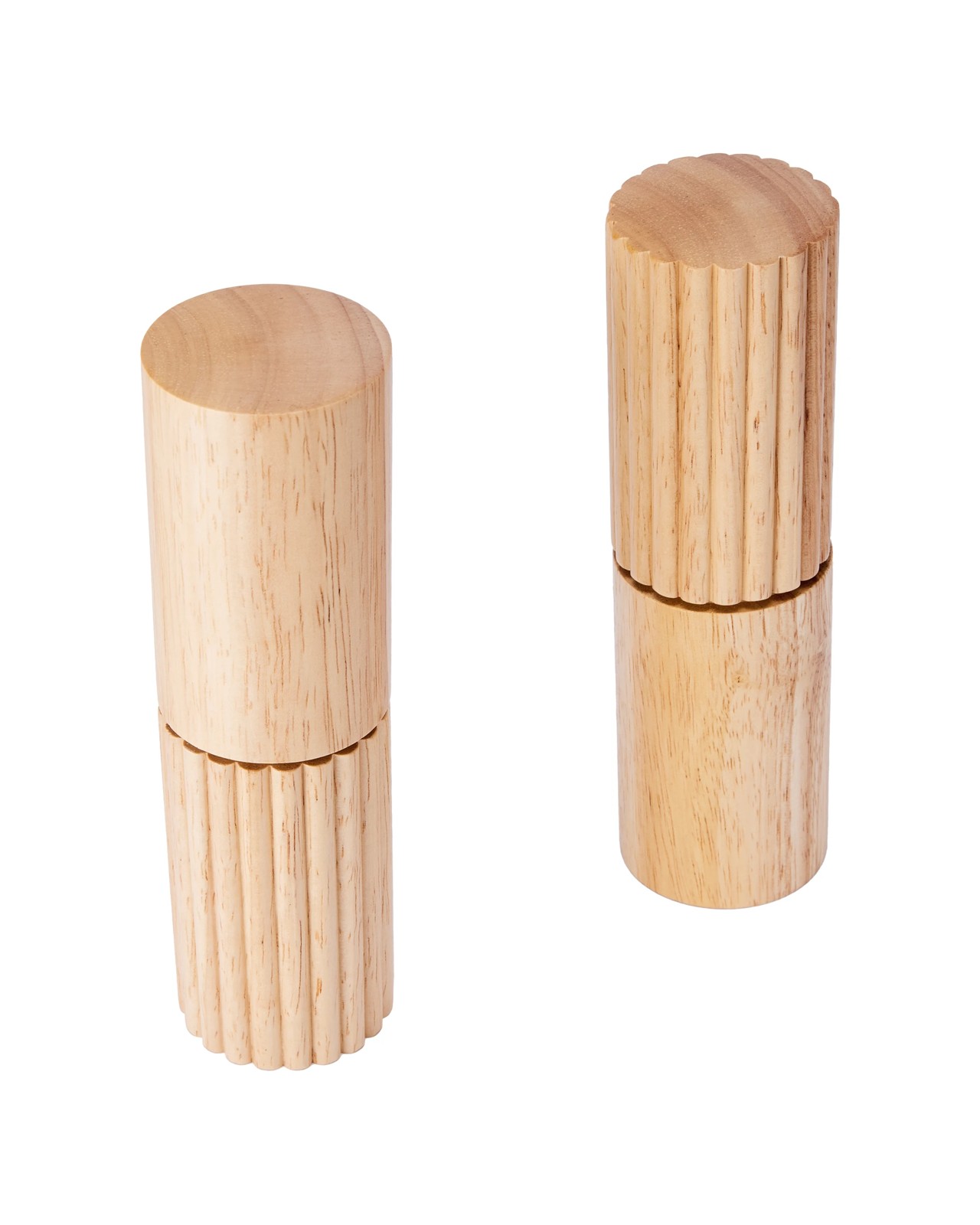 Anko 2 Pack Blonde Salt and Pepper Grinders 2 of 5