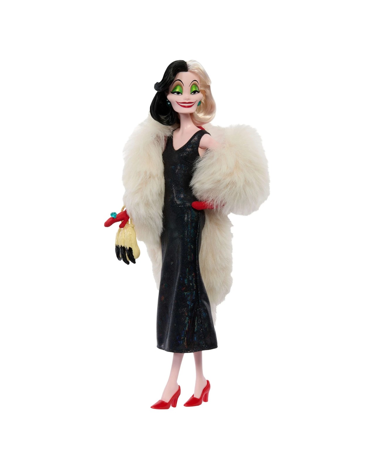 Disney Collector Cruella De Vil Collectible Villains Fashion Doll in Signature Look 3 of 6
