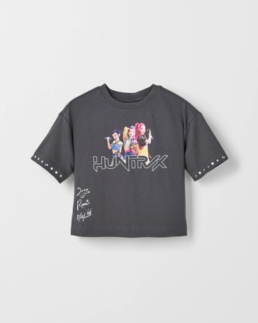 Licensed KPop Demon Hunters Australian Cotton Stud T-Shirt