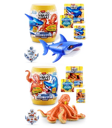 Robo Alive Deep Sea Monster Surprise by ZURU - Assorted