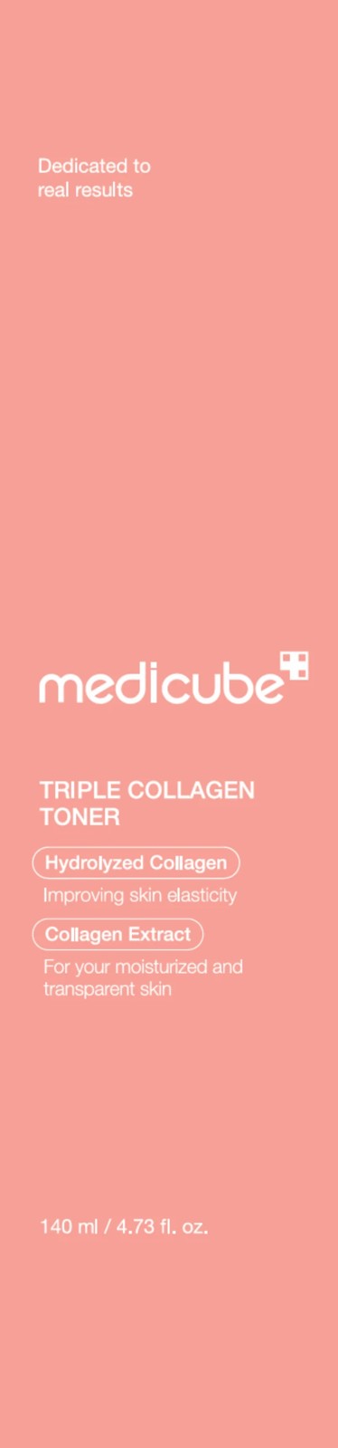 Medicube Triple Collagen Toner 140ml - Hydrolyzed Collagen and Collagen Extract 2 of 4