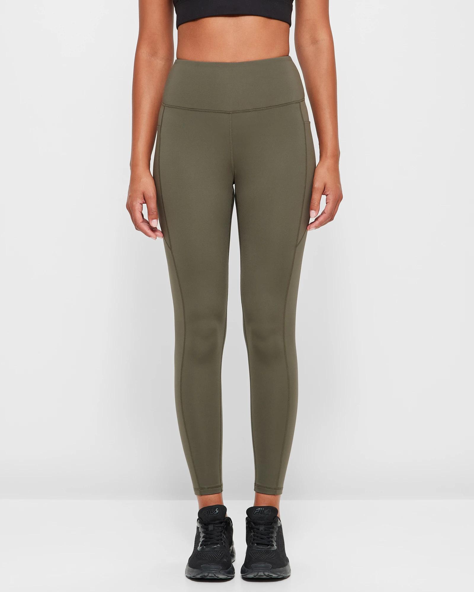 Fila sport fleece lined active leggings hotsell