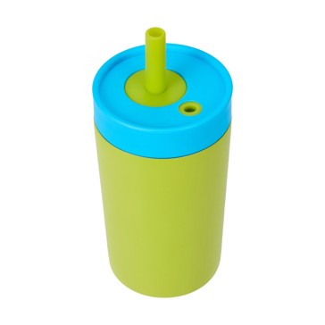 Anko 400ml Green and Blue Double Wall Sipper Tumbler