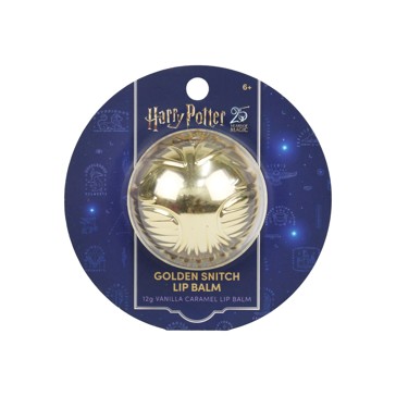 Harry Potter Golden Snitch Lip Balm with Mirror 12g - Vanilla Caramel Scented