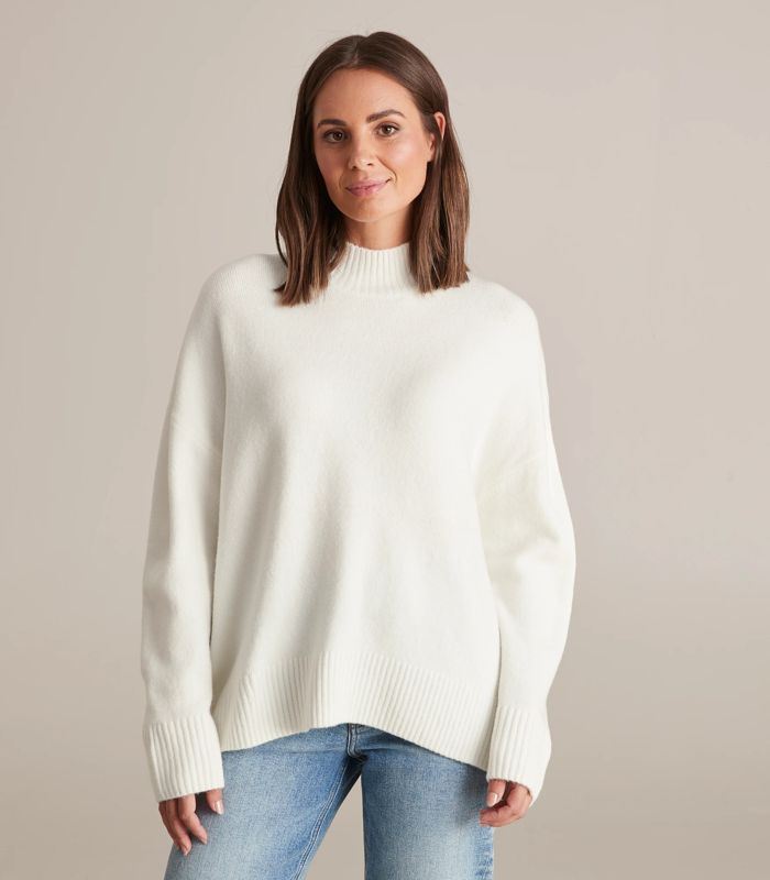 Super Soft High Neck Knit Jumper | Target Australia