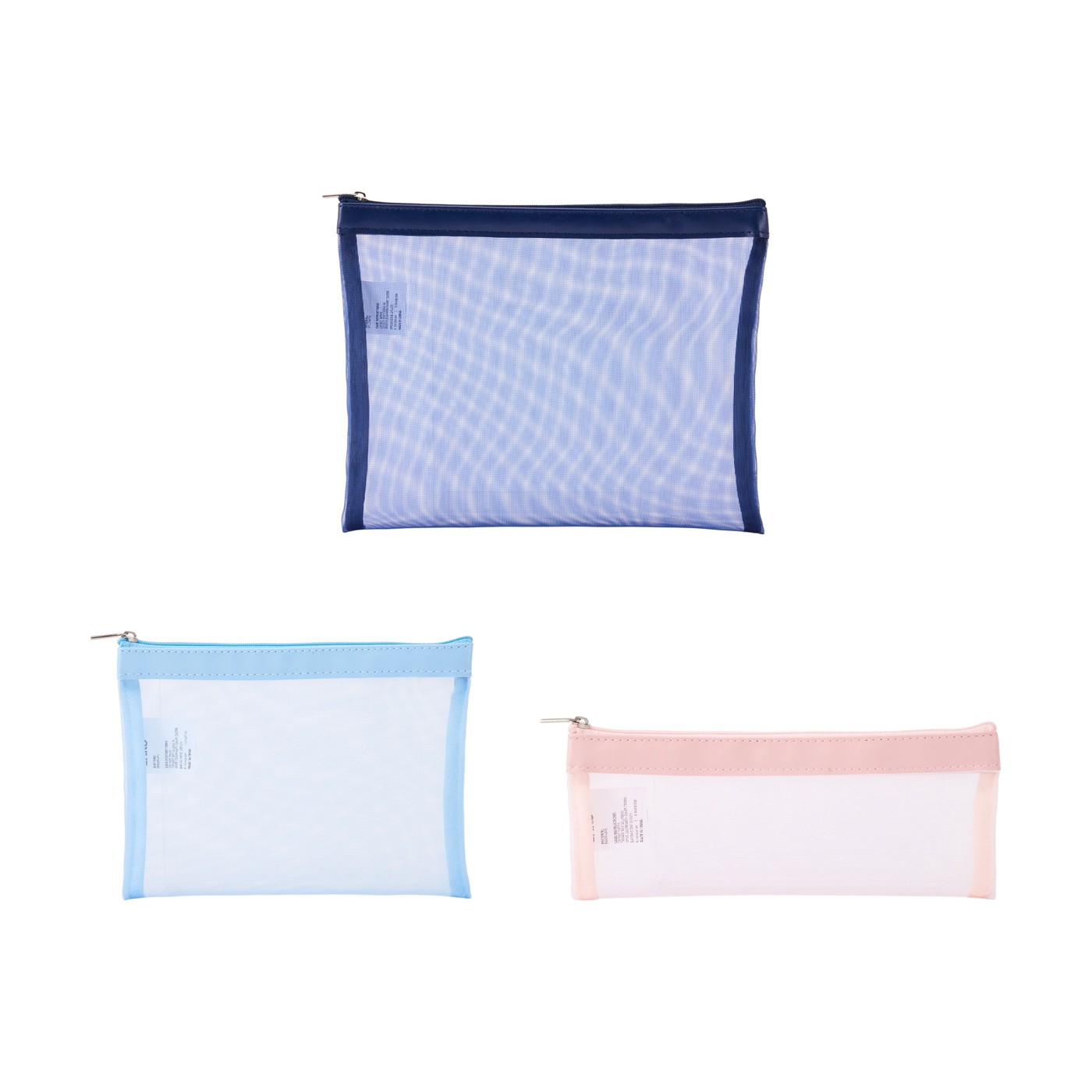 Anko Mesh Pencil Case - 3 Pack 2 of 6