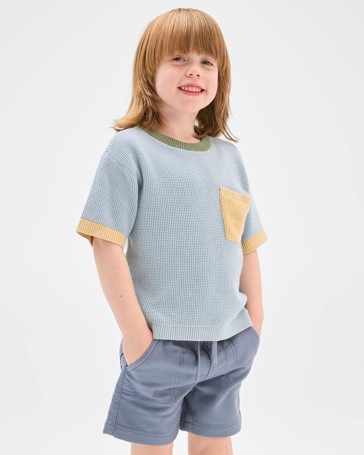 Australian Cotton Knit T-Shirt