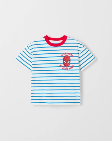 Marvel Spider-Man Australian Cotton Stripe T-Shirt