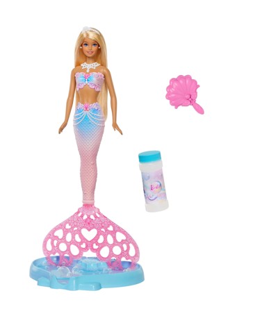 Barbie Bubble Sparkle Mermaid Doll