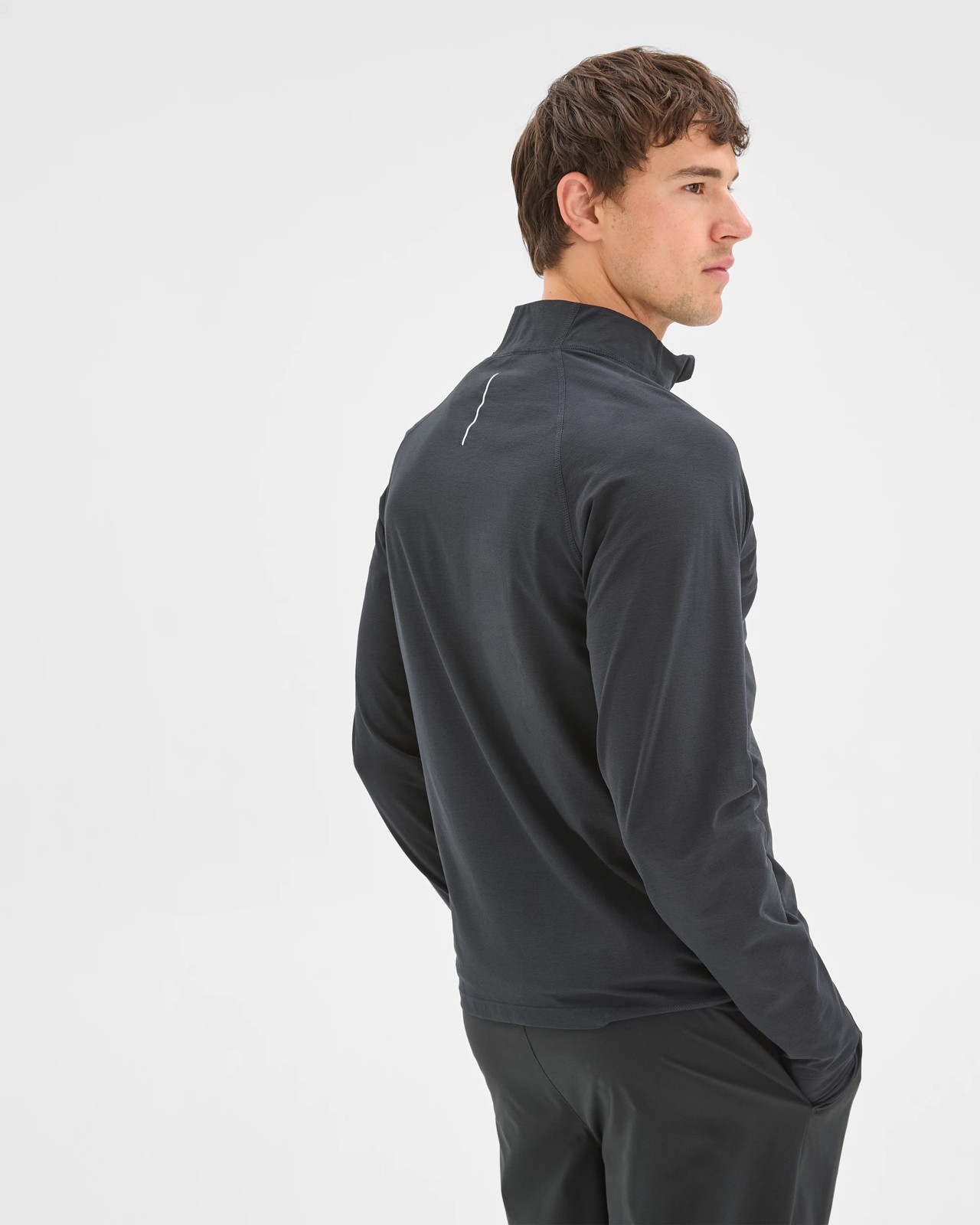 Active 1/2 Zip Jumper - Black 6 of 6