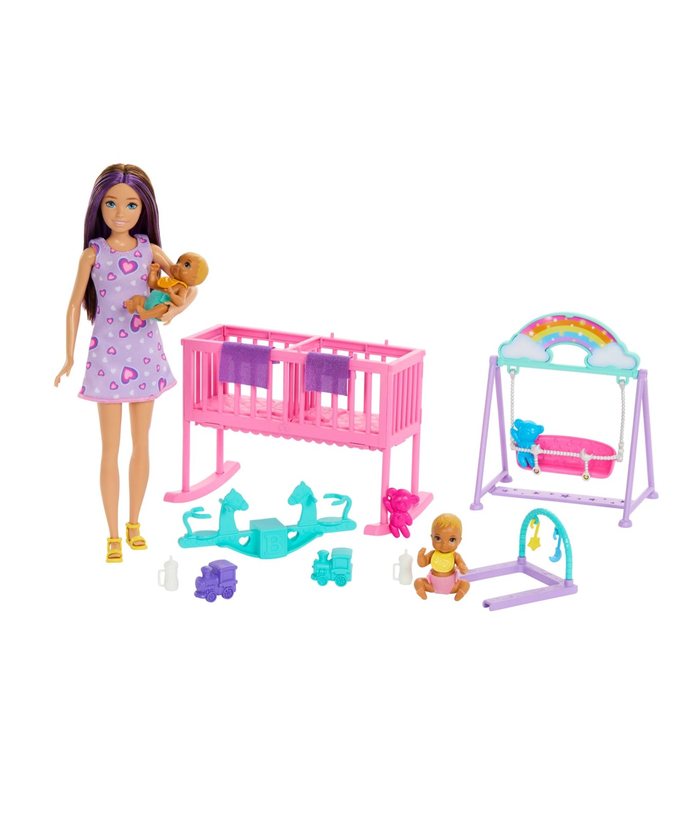 Barbie Skipper Twin Nursery Playset & Accessories 2 of 6