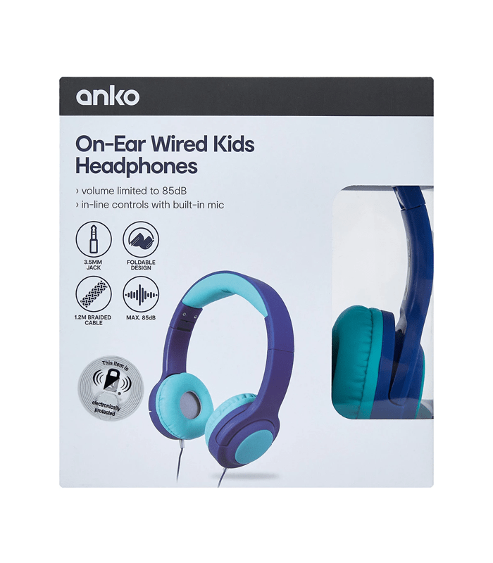 Wired On Ear Kids Headphones Anko Target Australia