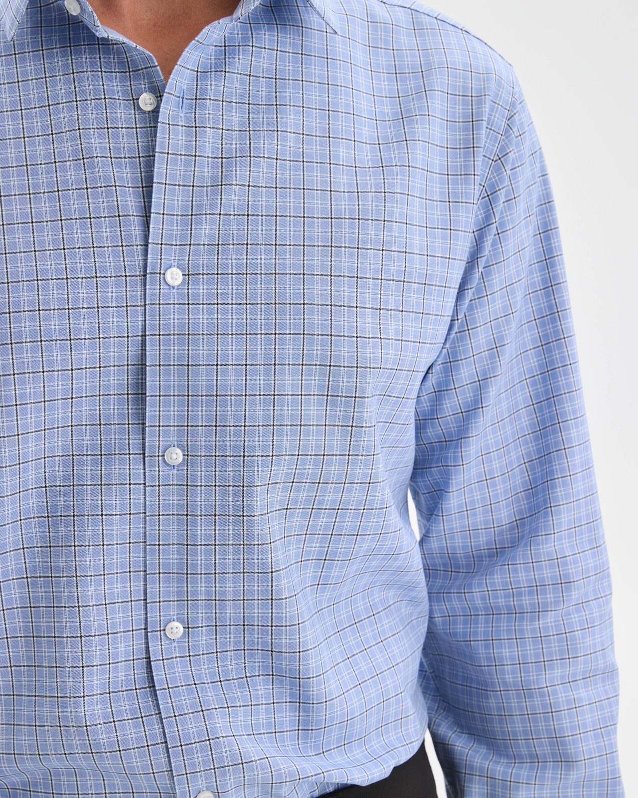 Preview Australian Cotton Tile Check Business Shirt 5 of 5
