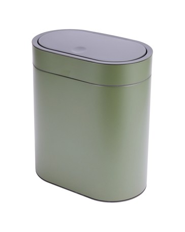 Anko 5L Push Top Bin - Green