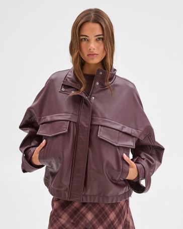 Lily Loves Funnel Neck Jacket