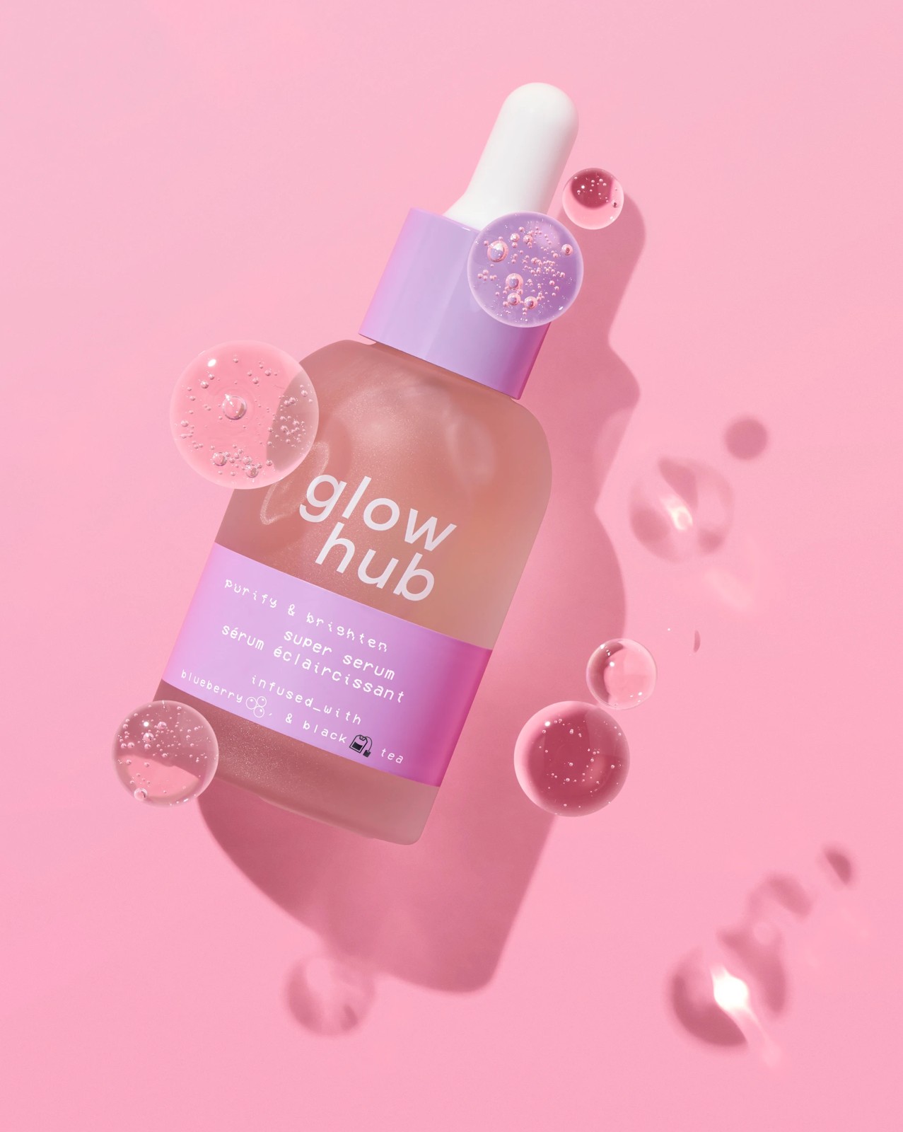 Glow Hub Purify & Brighten Super Serum 30ml - Salicylic Acid, Blueberry and Black Tea 2 of 6