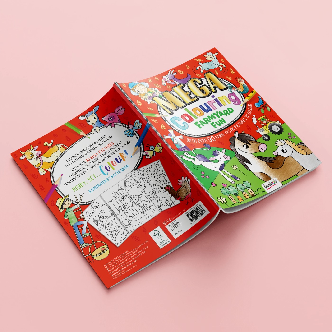 Mega Colouring Farmyard Fun Book 5 of 5