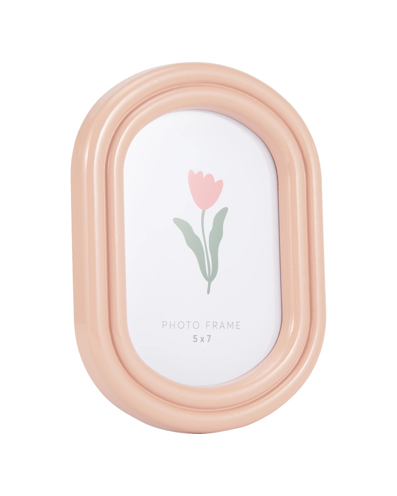 Anko Oval Photo Frame, 5in. x 7in. - Pink 2 of 5