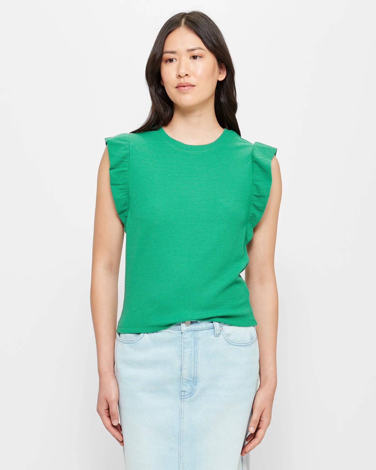 Sleeveless Ruffle Top : Target